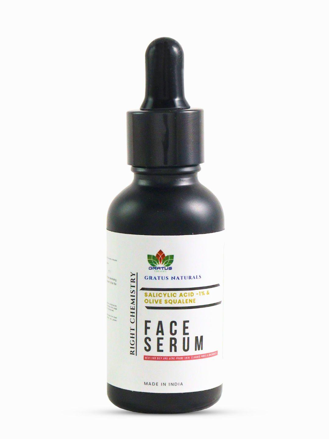 Gratus Naturals RightChemistry Salicylic Acid & Olive Squalene Face Serum 25ml