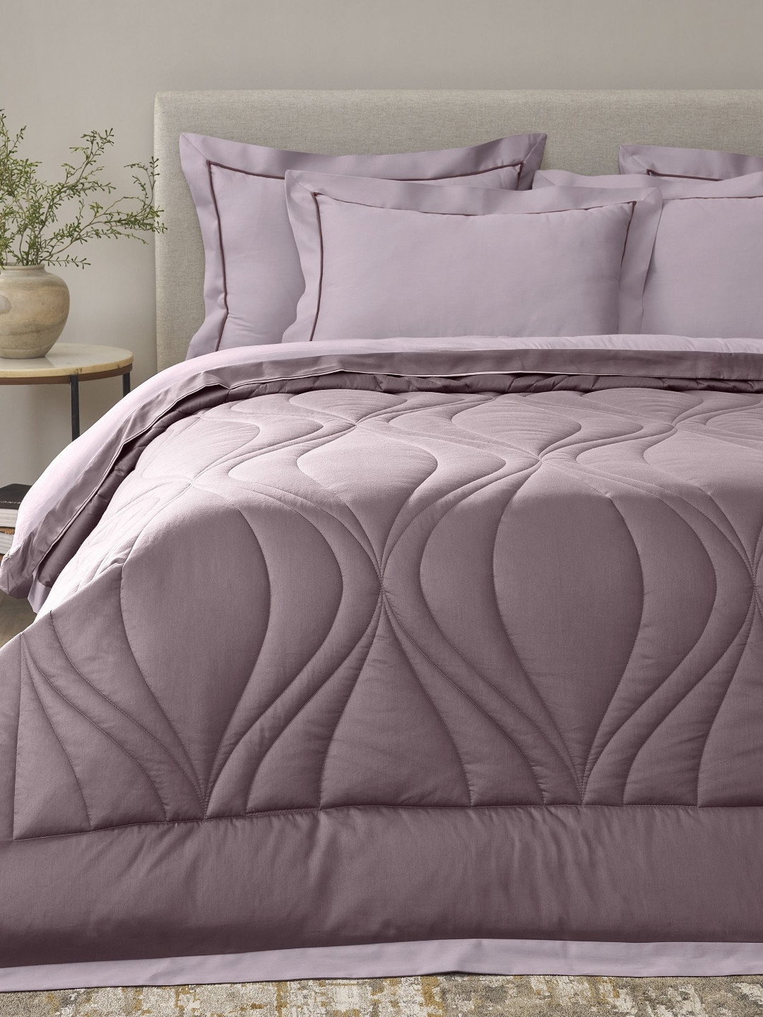 SANSAAR A DDECOR BRAND LIVE CONSCIOUSLY Cotton 4 Piece Double Extra Large Bedding Set