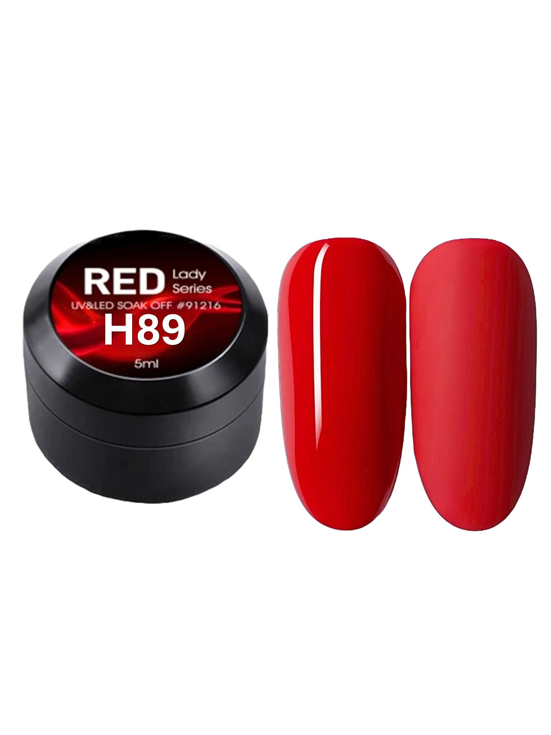 BELLE GAGA Red Lady Series UV Gel Nail Polish - 5 ml - H89