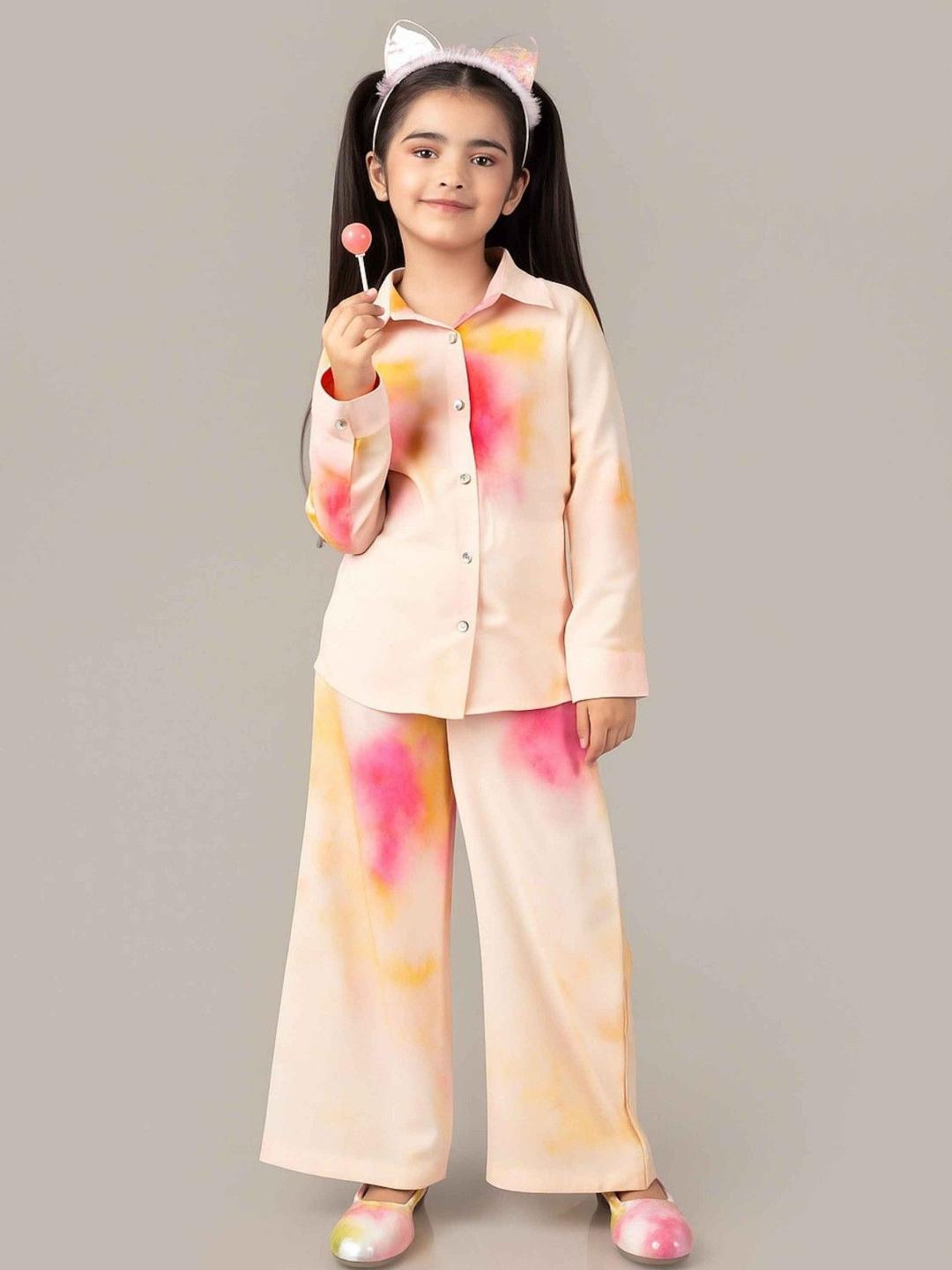 Q-one Store  Printed Shirt with Trousers Corset