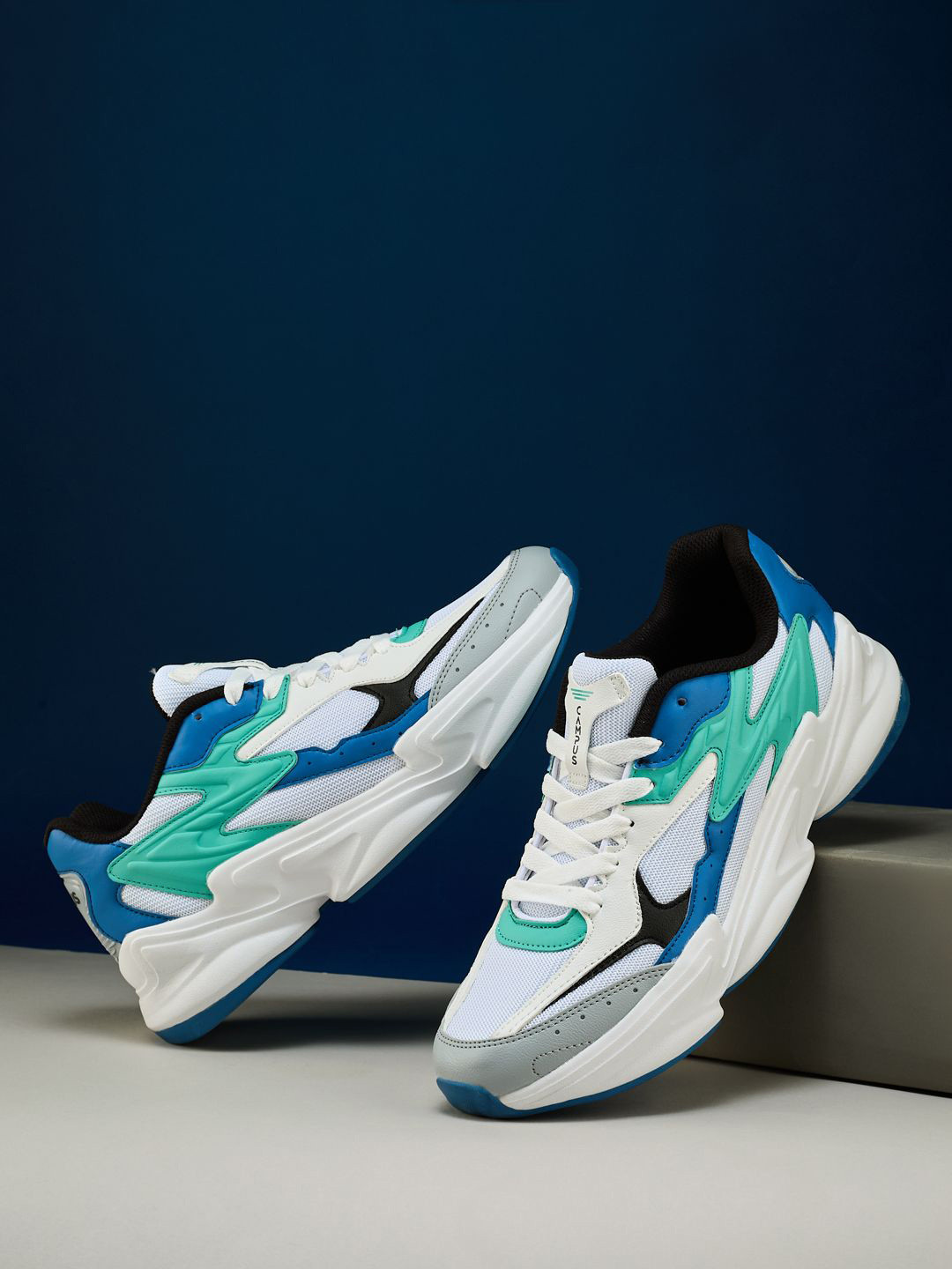 Campus Men ASTRAL Colourblocked Lace-Ups Sneakers