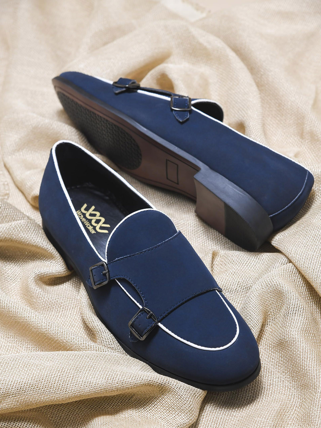 WAVE WALKER Men Mars Lightweight Round Toe Loafers