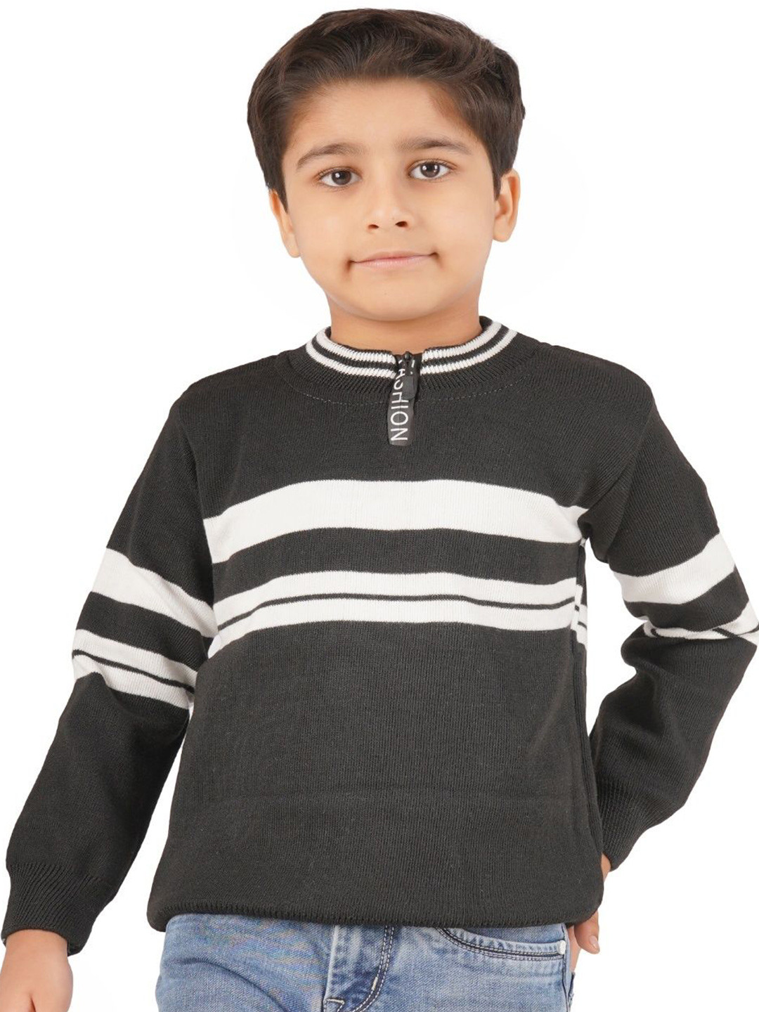 BADOS Kids Striped Woollen Pullover