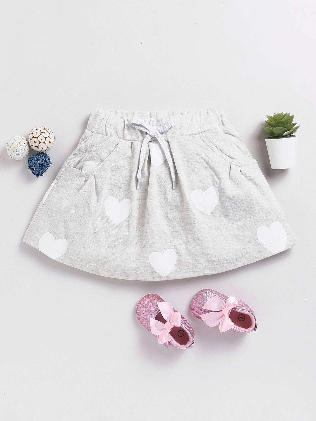 Here&Now X Game Begins Kids Conversational Printed Mini Skirt