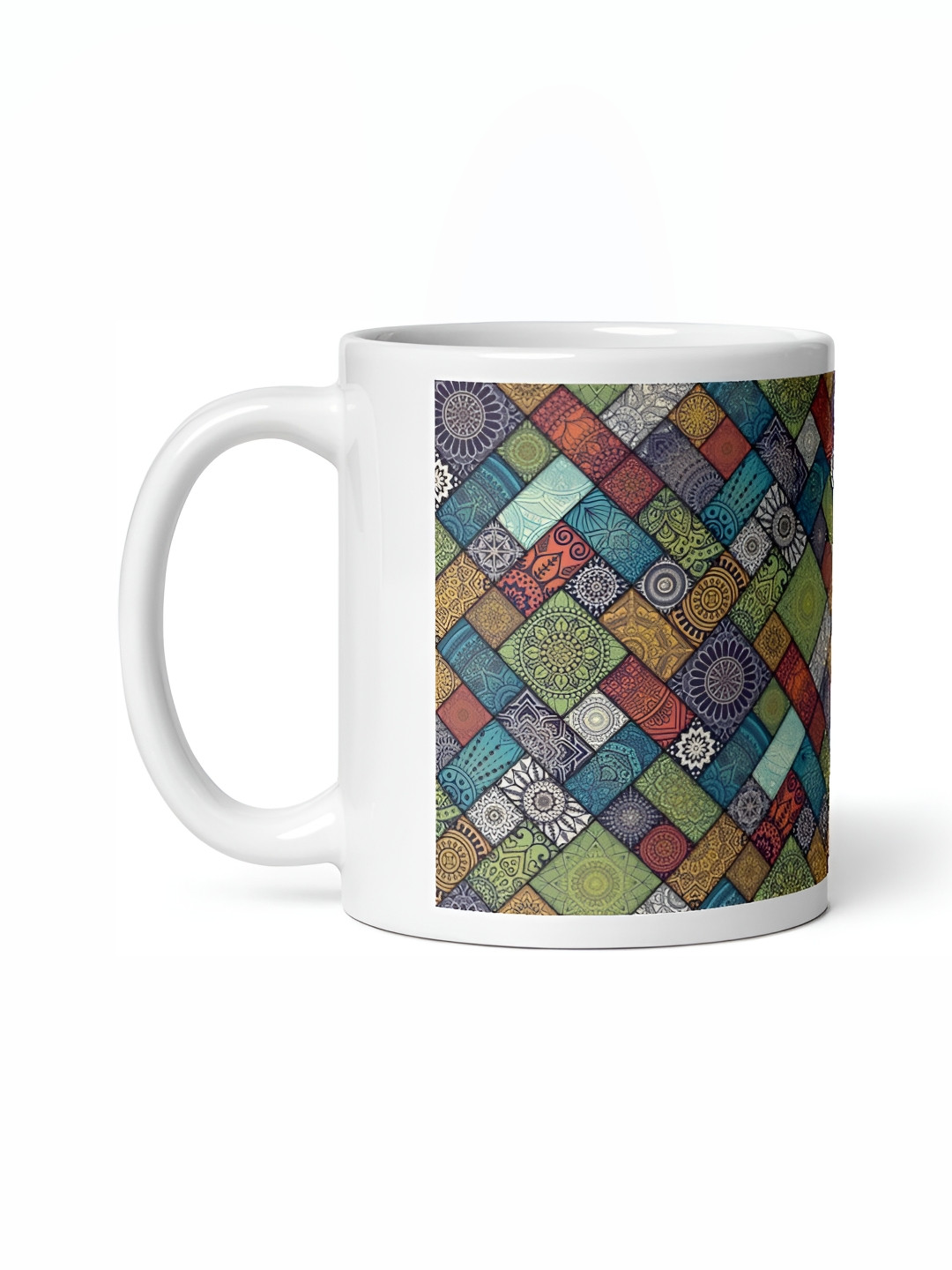 Mr UVD Multicolor Printed Ceramic Matte Mug