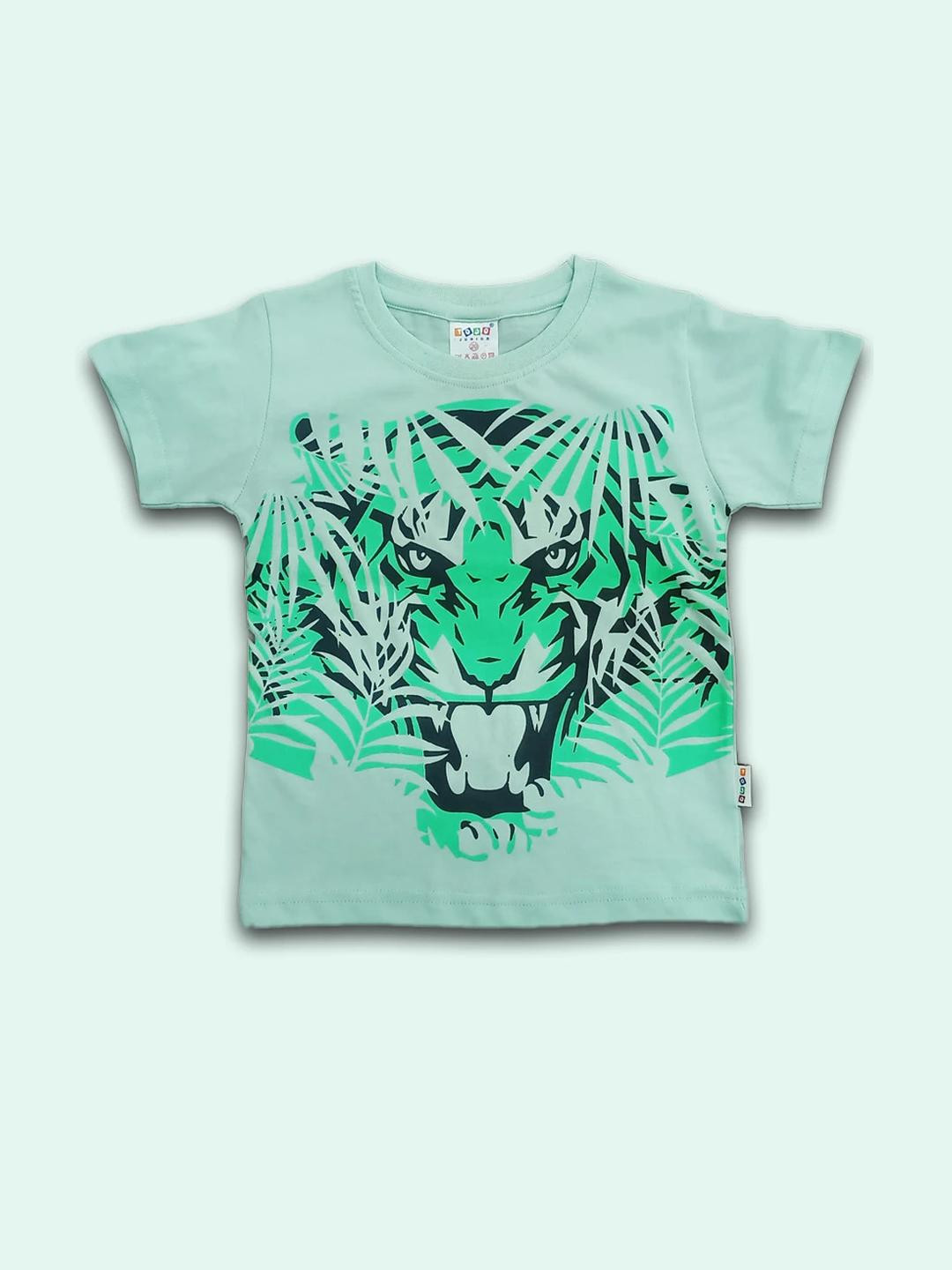 TOJO JUNIOR Boys Green Tshirts