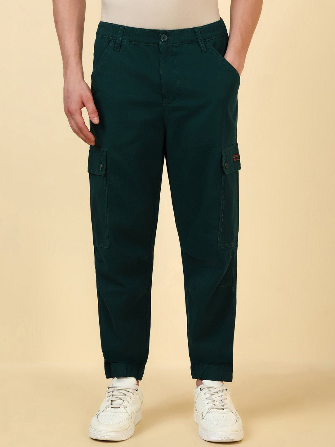 Allen Solly Men Jogger Cargos Trousers