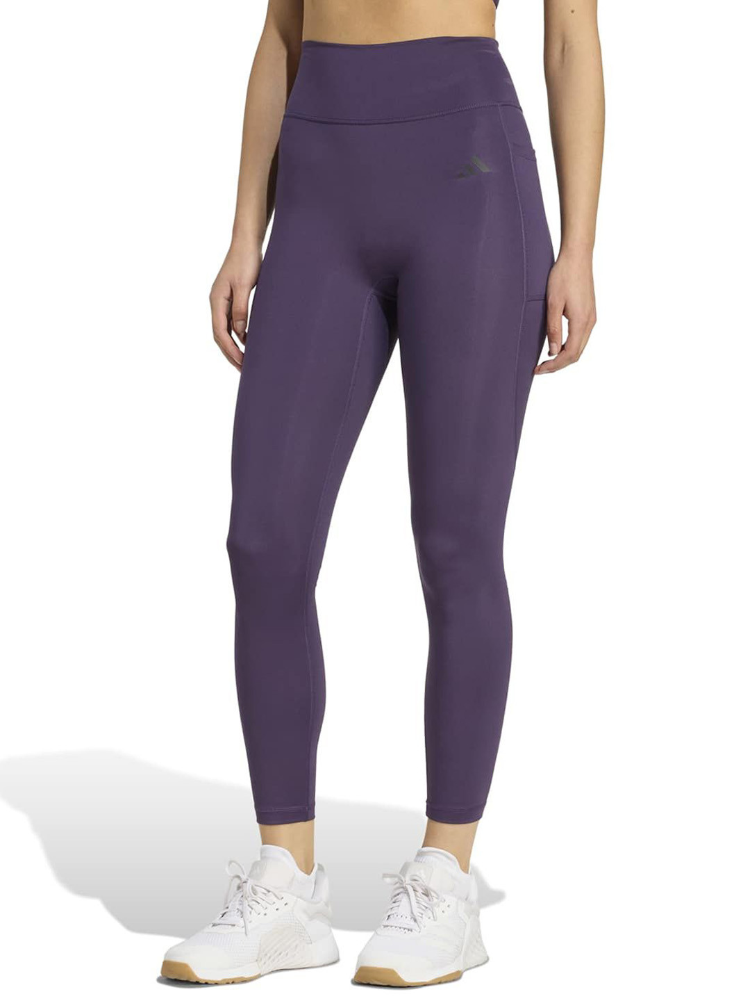 ADIDAS Optime Essentials Women Hight Rise Ankle Length Tights