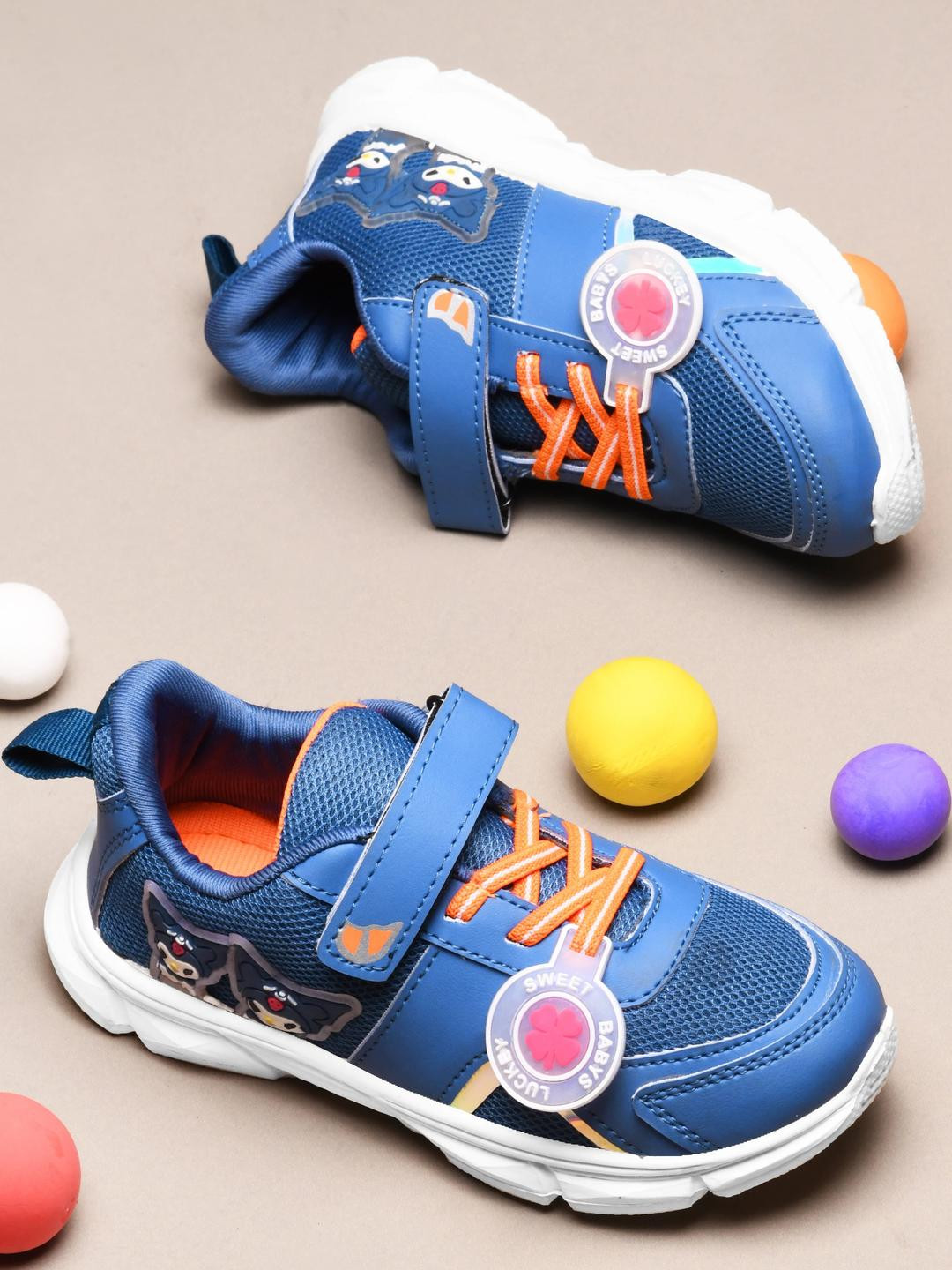 PUPINE Kids Blue Casual Shoes