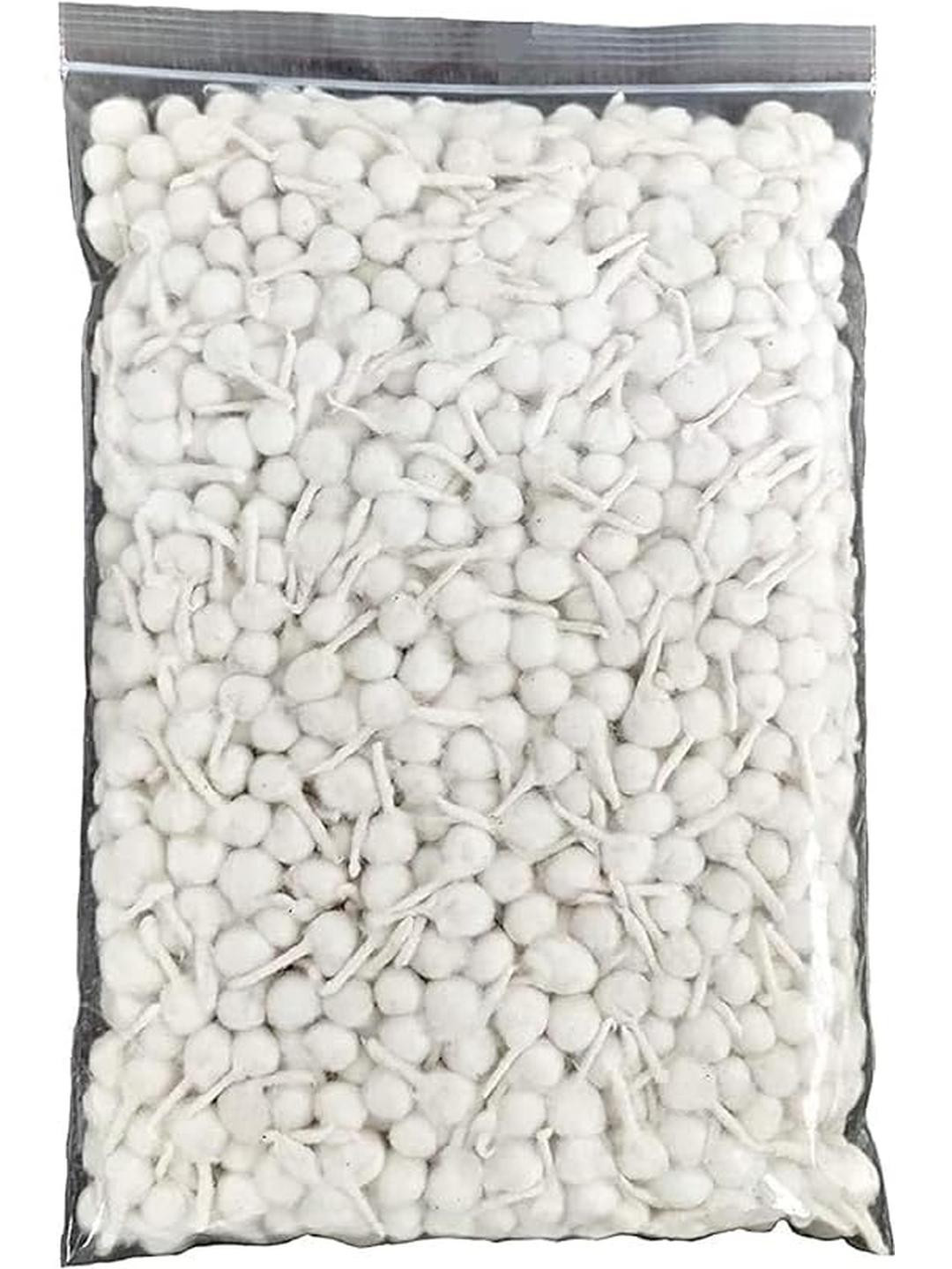 SOMIL Pack of 1000 Wicks Phool Batti Cotton Wicks Pooja Essentials
