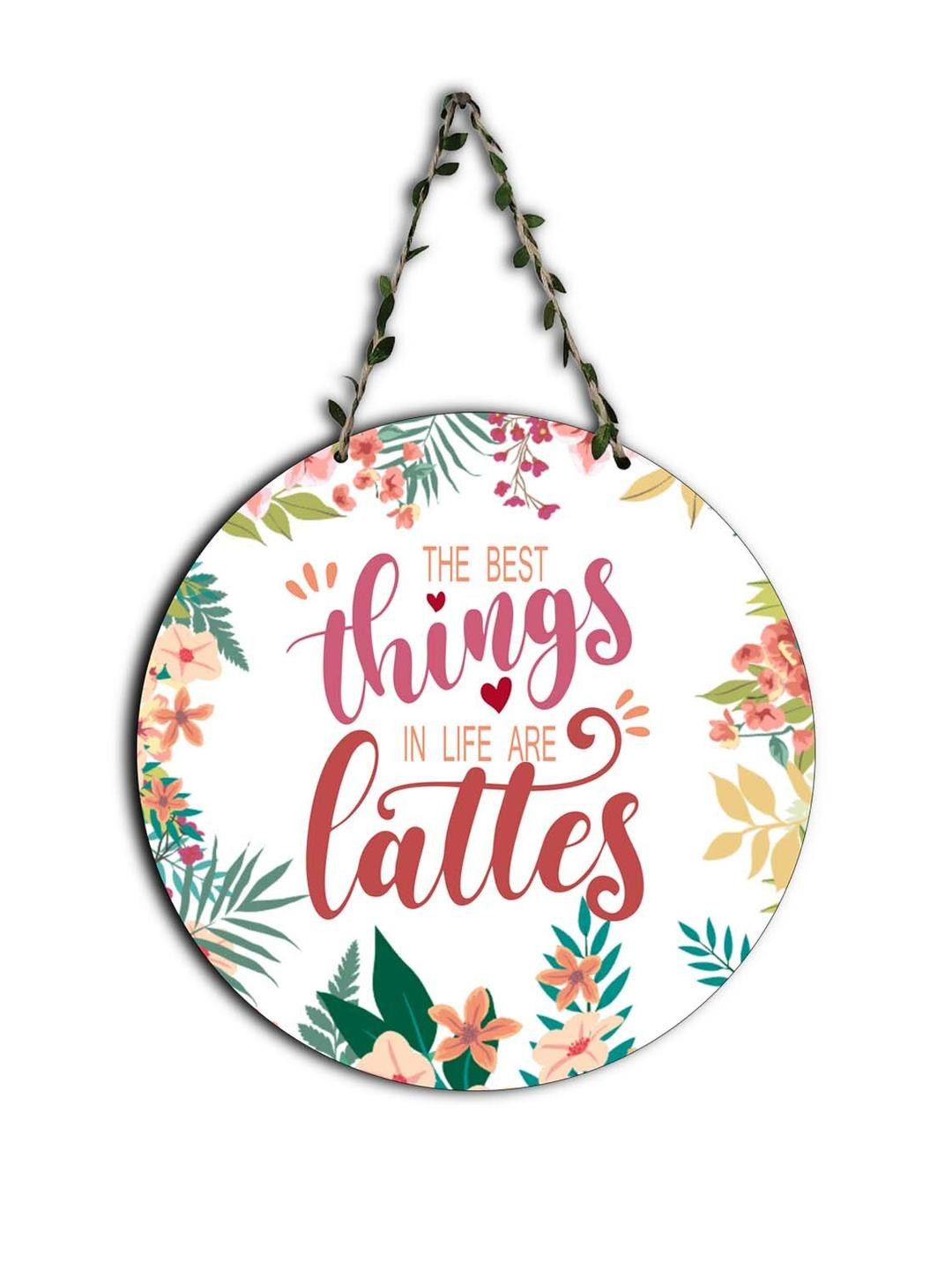 MD Arts Unisex White Wall Decor