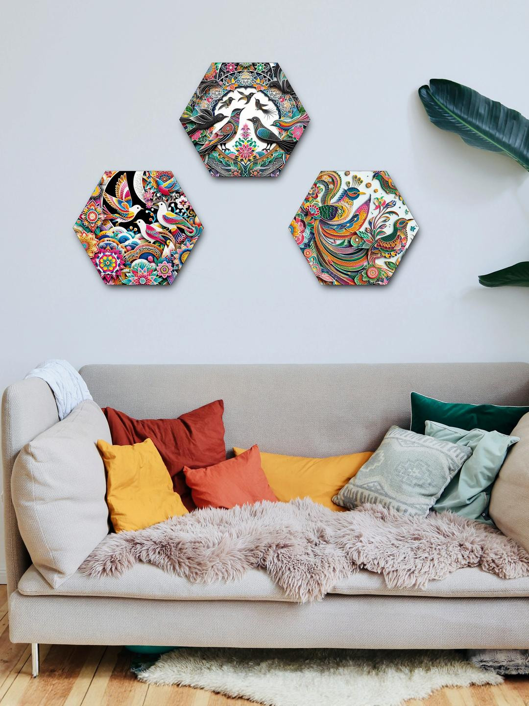 MD Arts Unisex Green Wall Decor