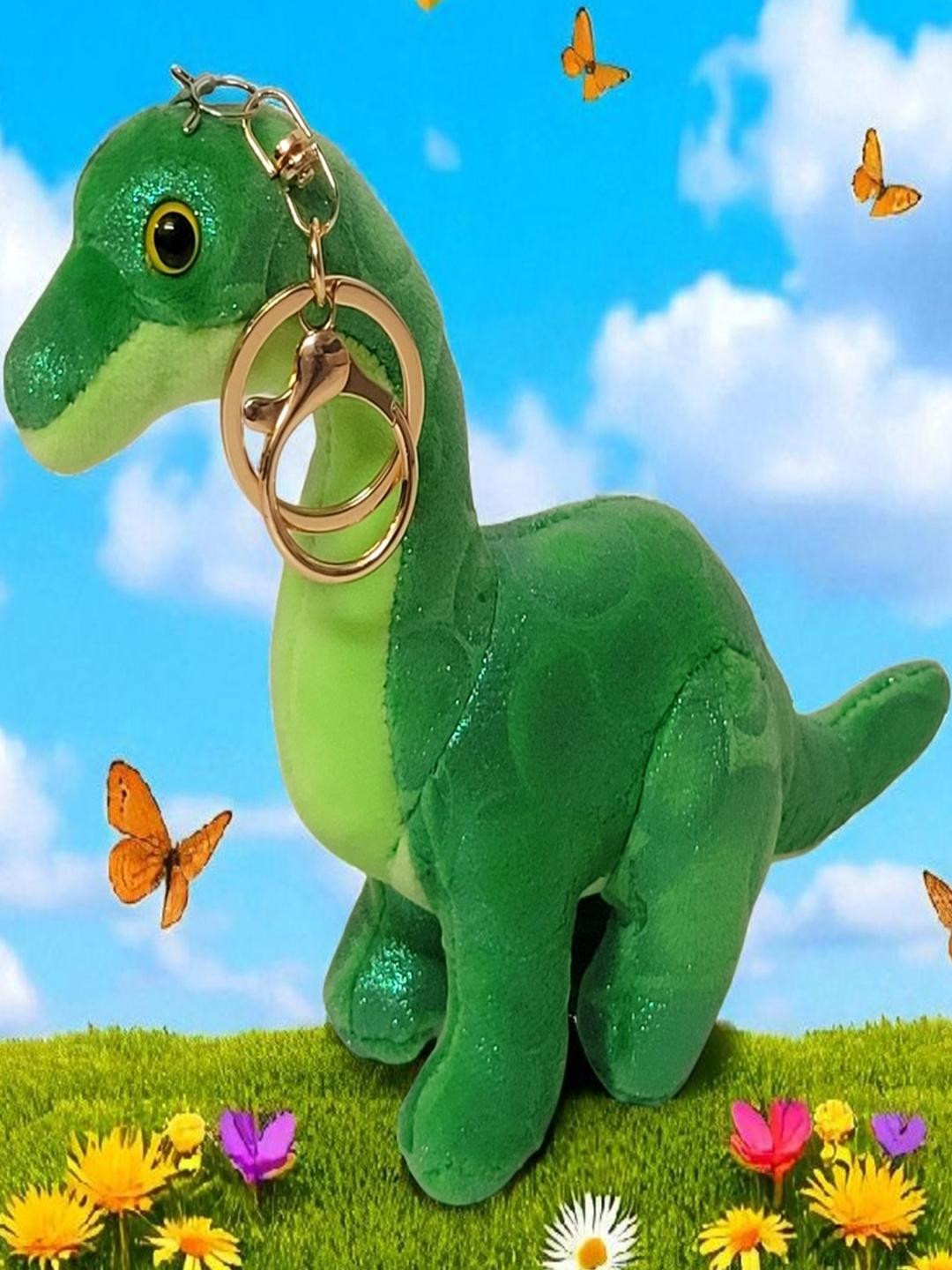 ADOREAL Dinosaur Soft Toy Keychain And Keyring