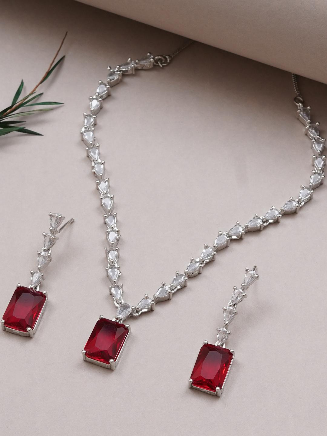 MILLER Women Red Necklace and Chains