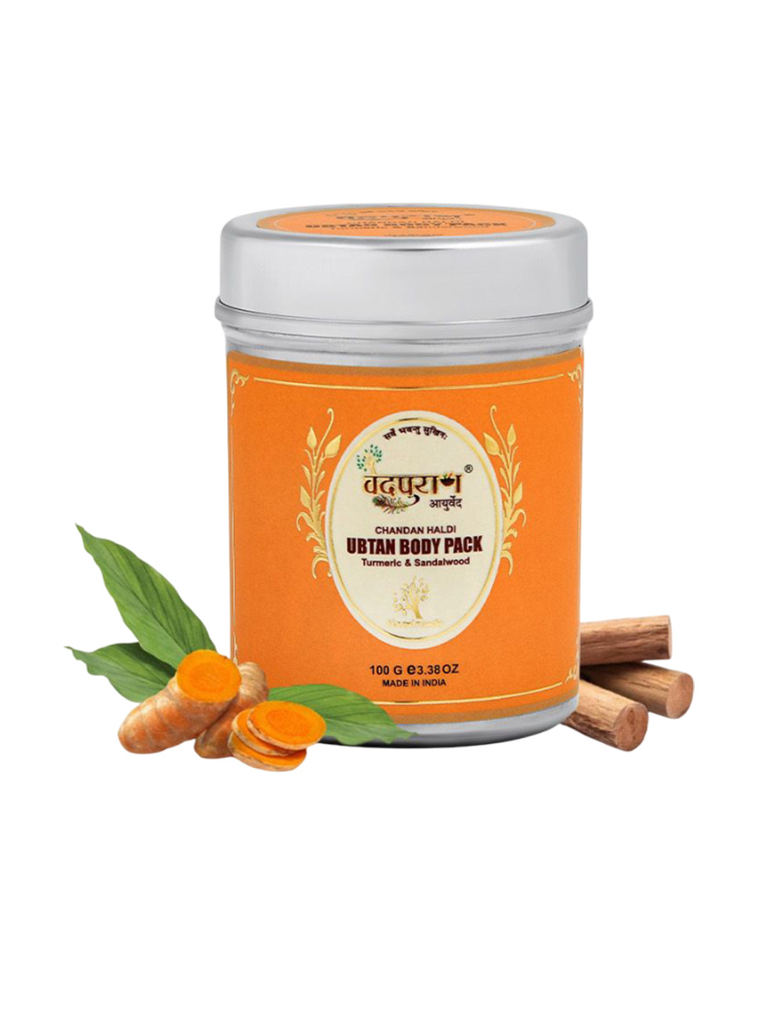 VEDPURAN Chandan Haldi Ubtan Body Pack - 100 g