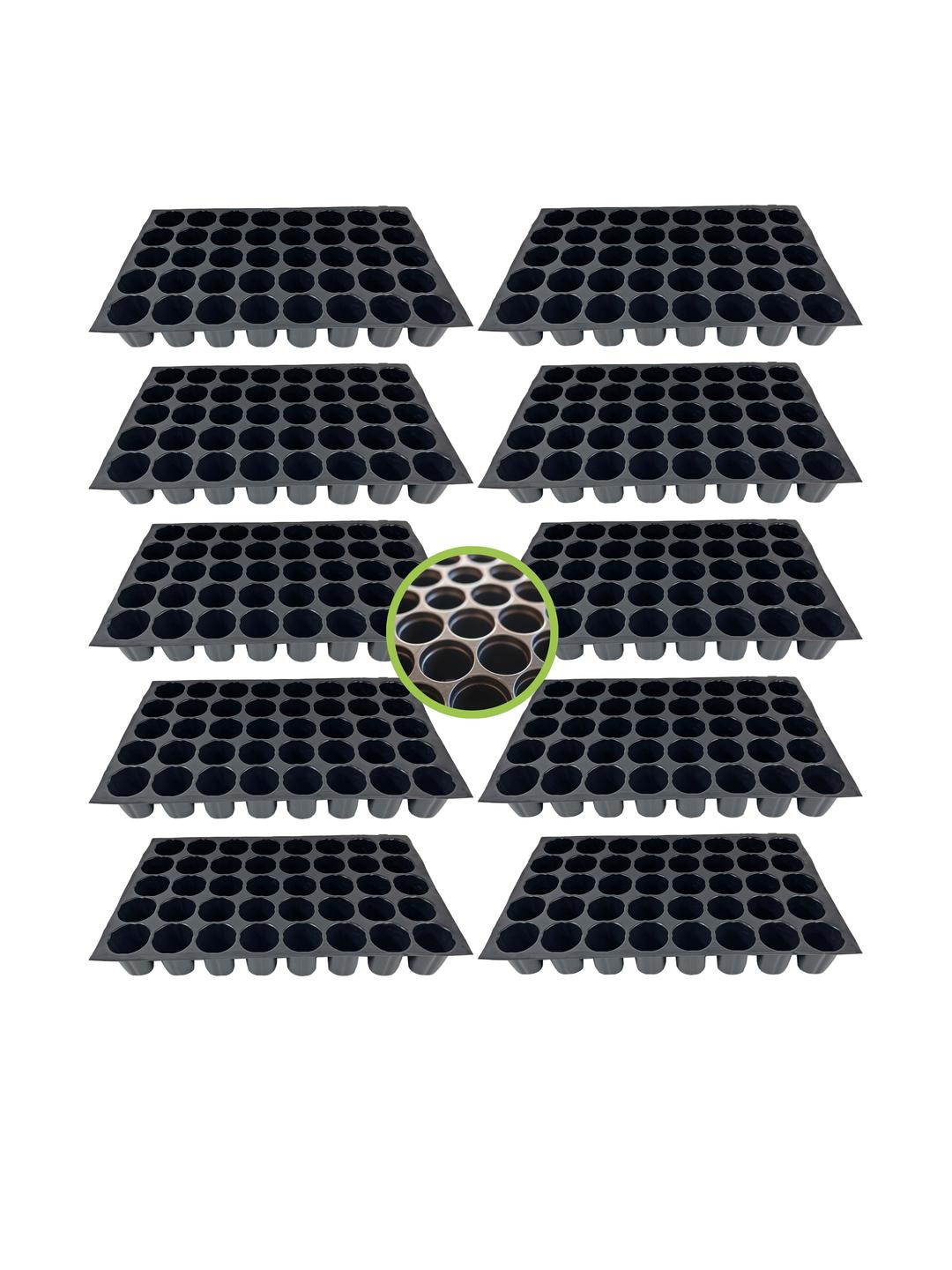 SUSHILA AGROFERT 40 Cavity Big Size Seed Germination Tray Set of 10