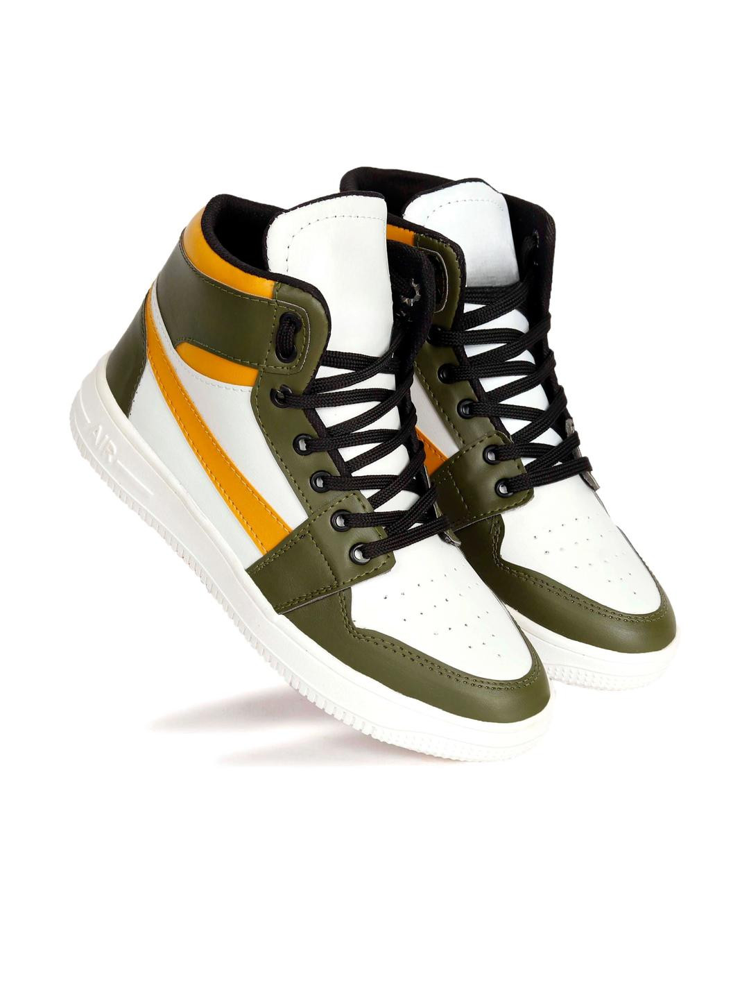 Overstar  Men Yellow Casual Shoes