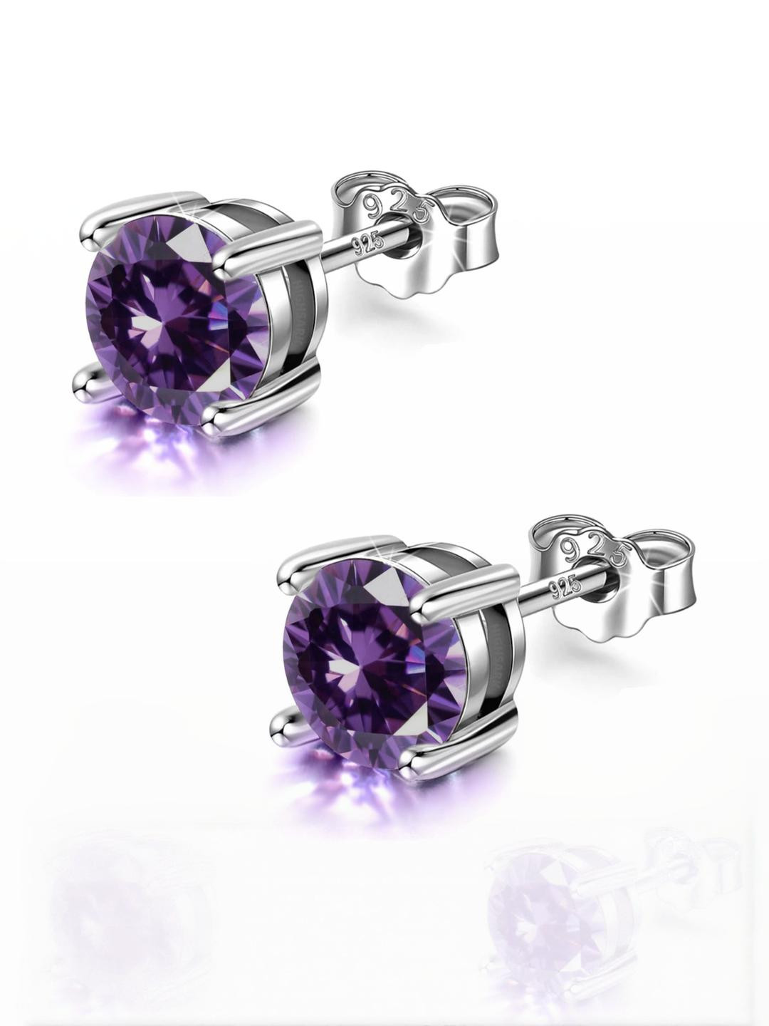 Femme Jam  Purple Earrings