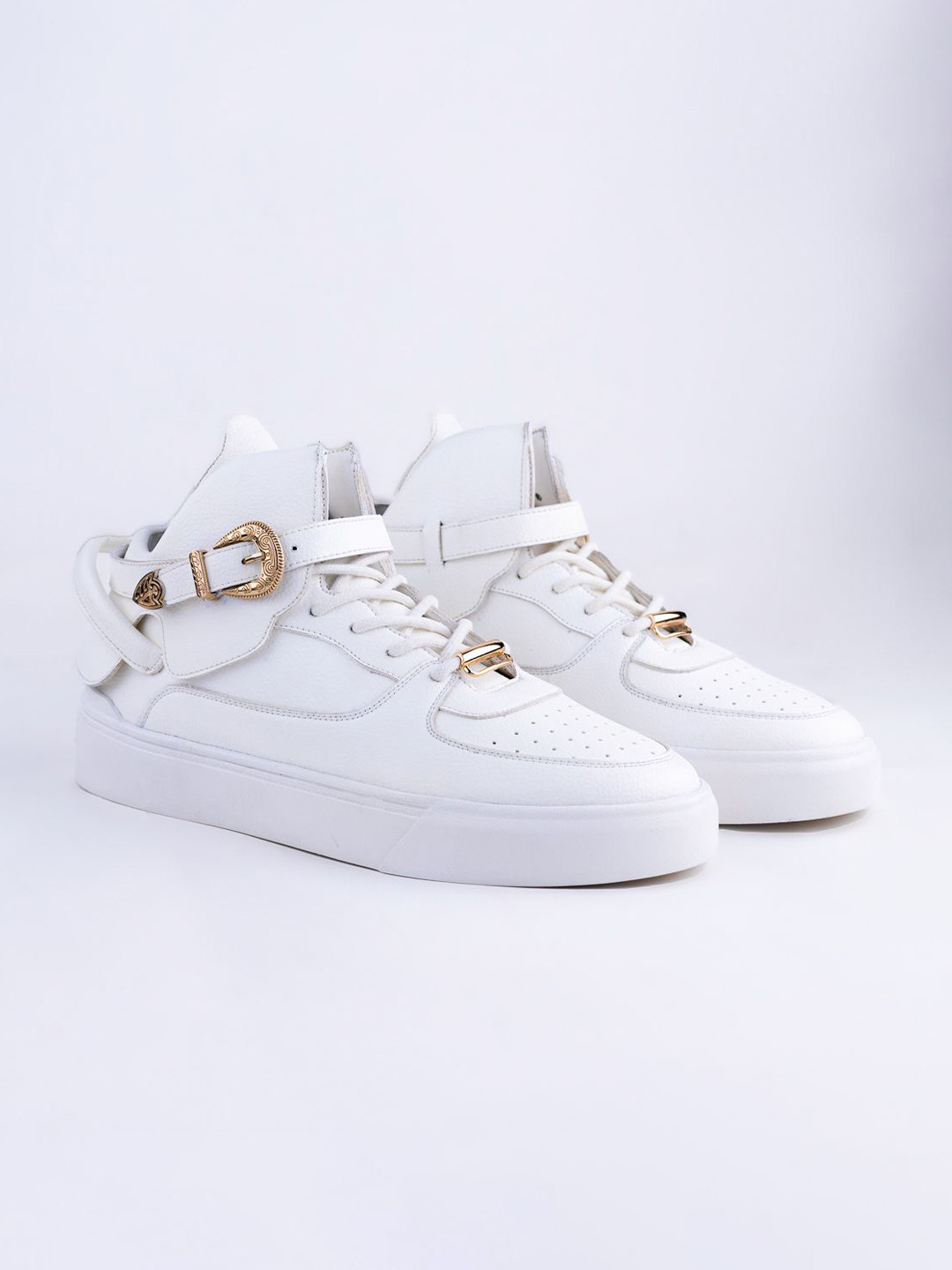 GRIFFIN Men Sneakers With Buckels