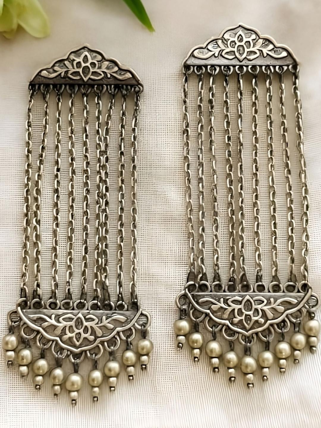 ATTIRE ICON Women Silver Earrings