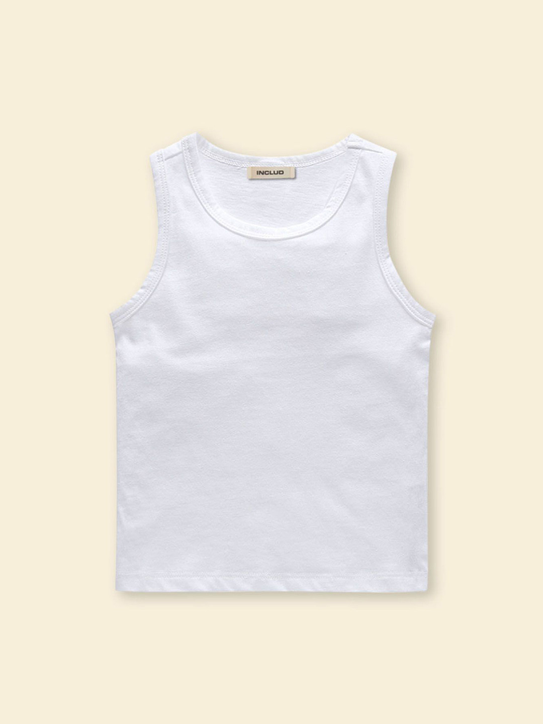 INCLUD Boys Round Neck Basic Vest 7569772200