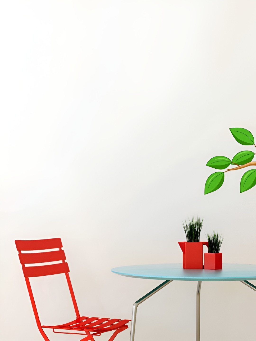 LANSTICK Matte Finish Birds wall sticker