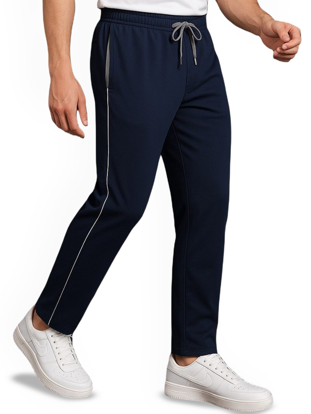 EcoLove Men Side Pockets Track Pants
