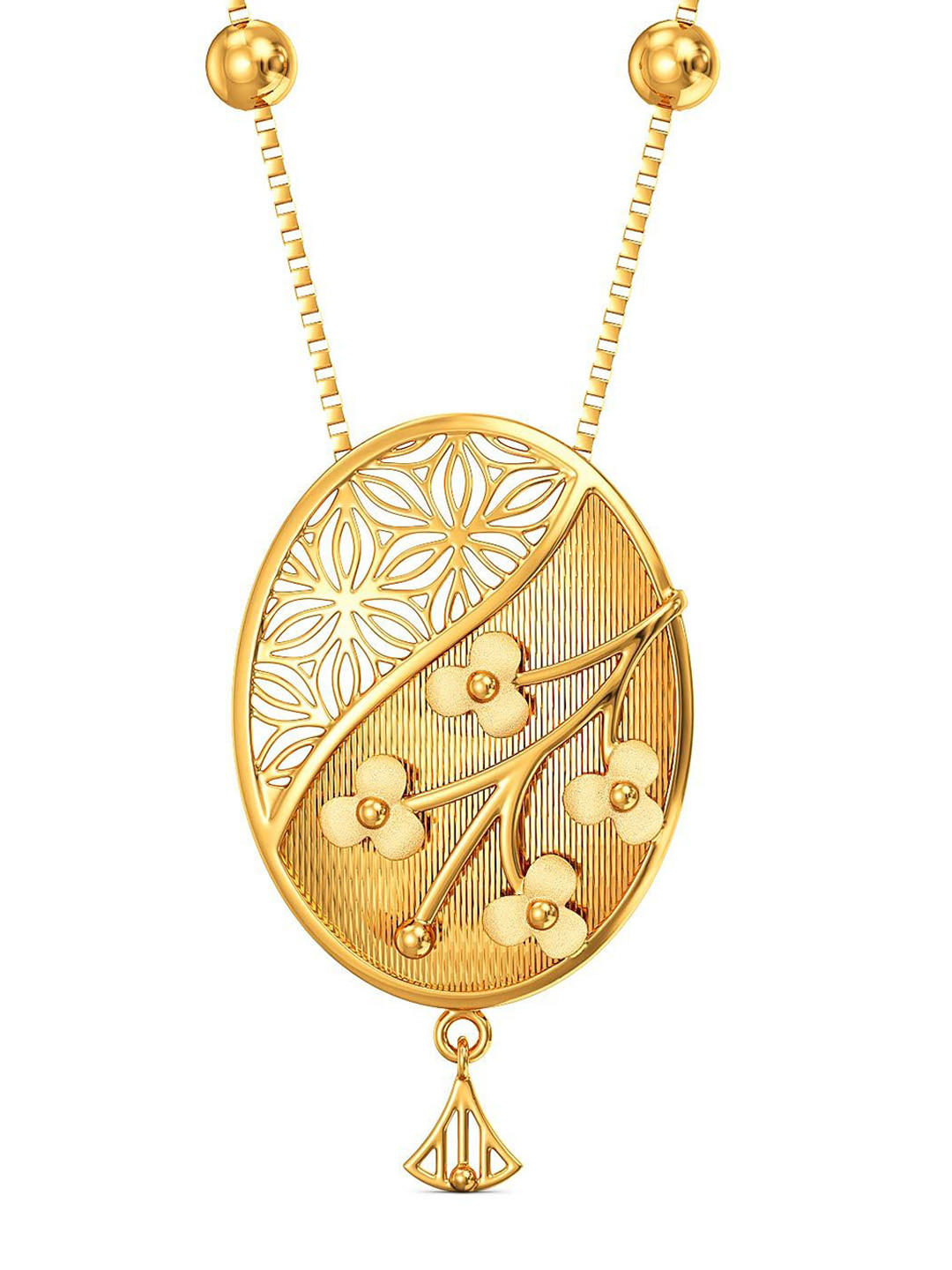 Joyalukkas The Cherry Blossomy Gold Necklace