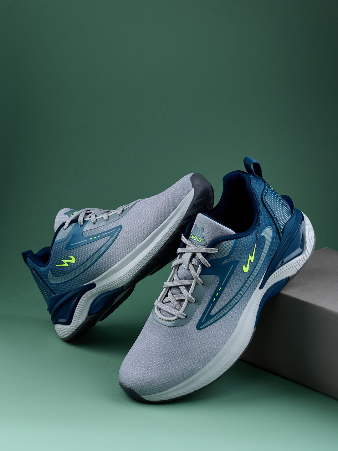 Campus Men VESPER Mesh Running Non-Marking Shoes