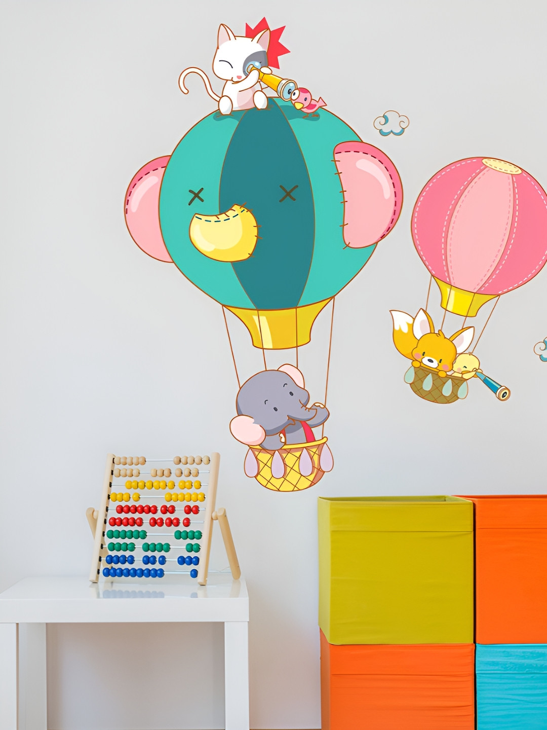 LANSTICK Kids Balloon Wall Sticker