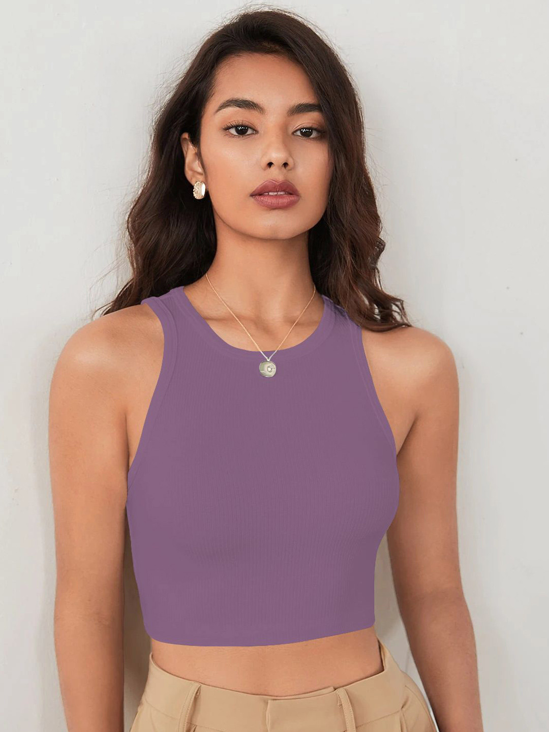 KERI PERRY Tank Crop Top