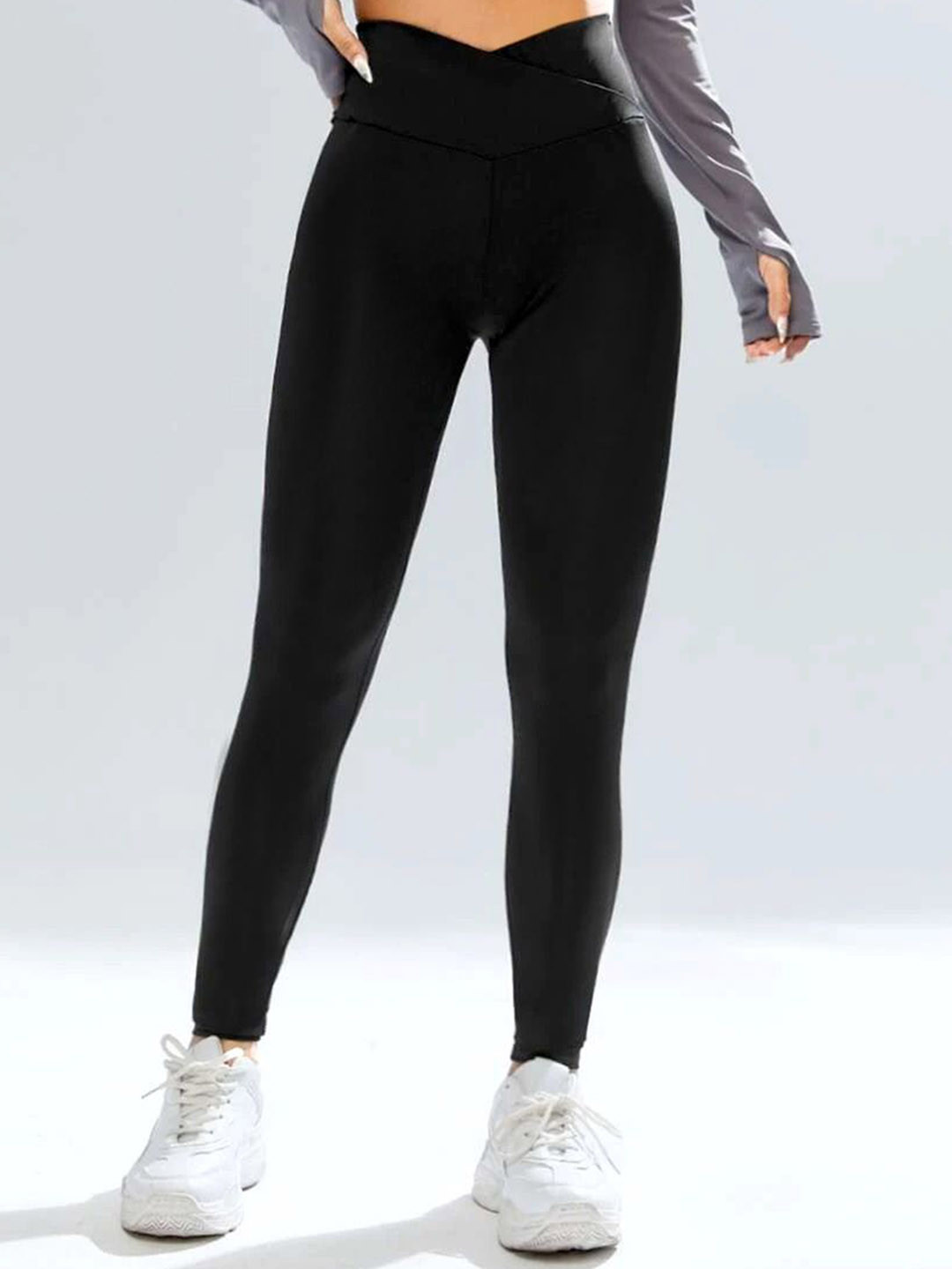 Stylecast X Slyck Solid Pattern Skinny Fit High-Rise Trouser