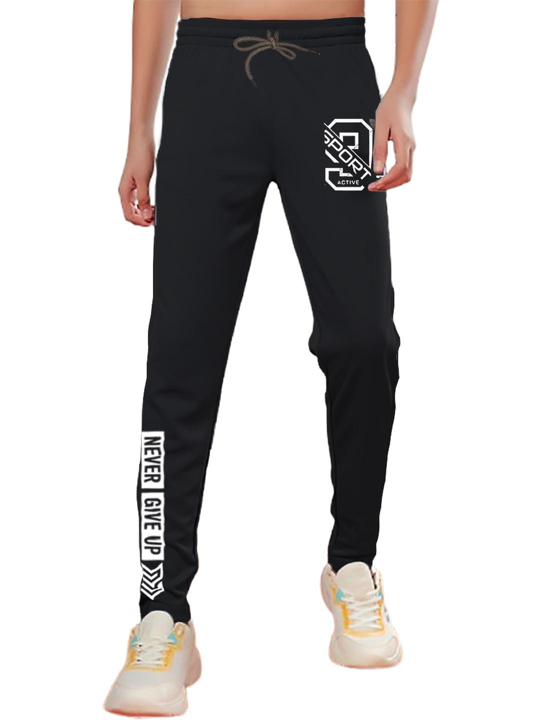 RAZCALJACK Kids Black Track Pant