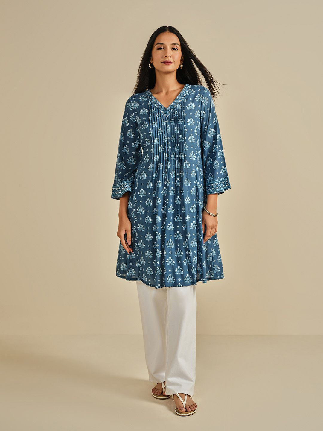 Global Desi Women Modal Printed Tunic