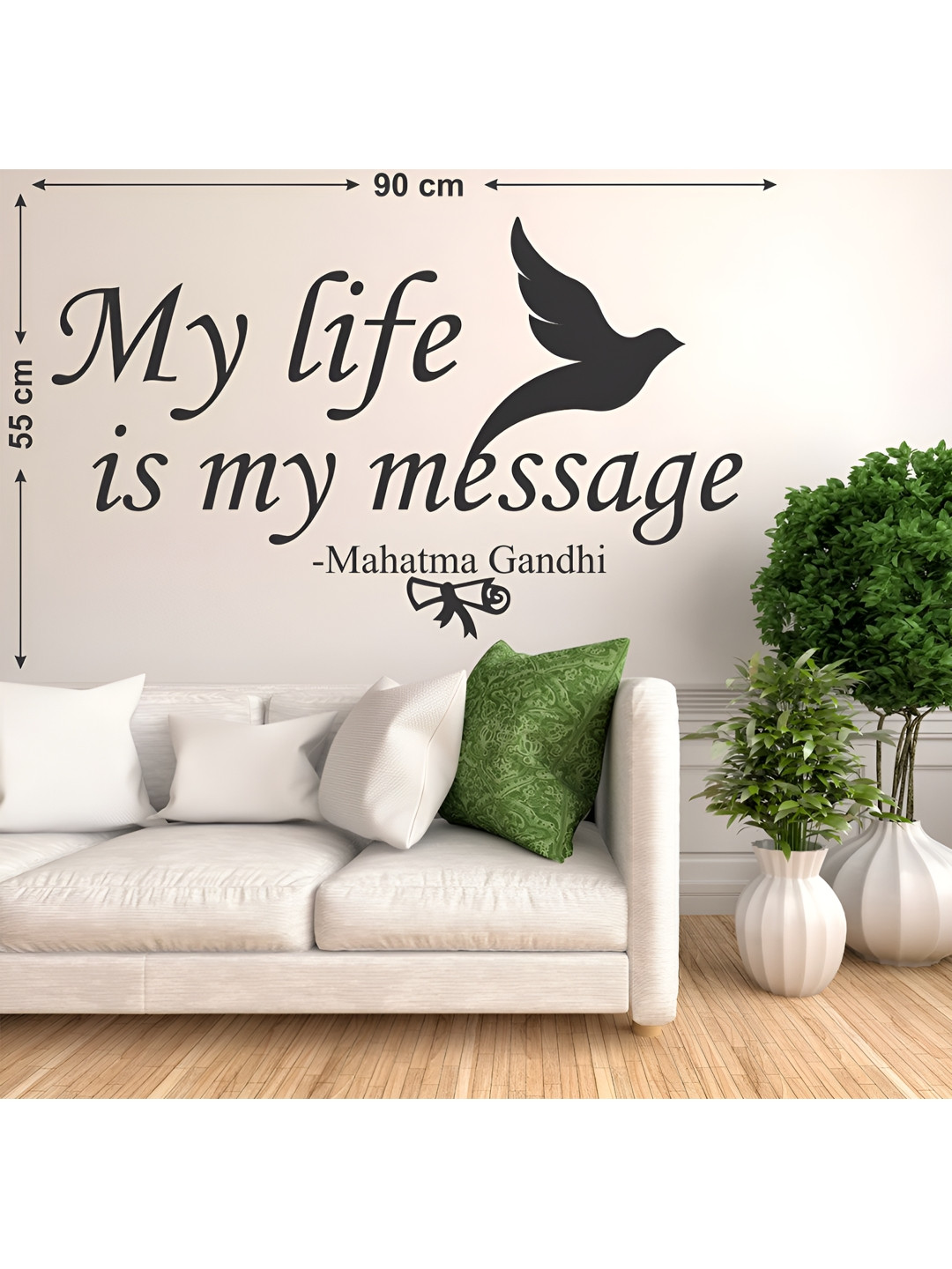 LANSTICK Quotes Wall Sticker
