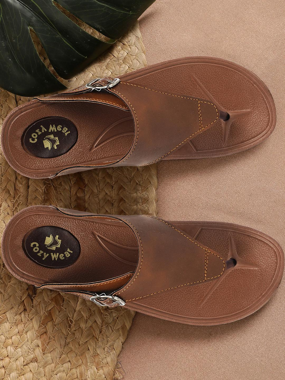 Cozy Wear Women Tan Sandals