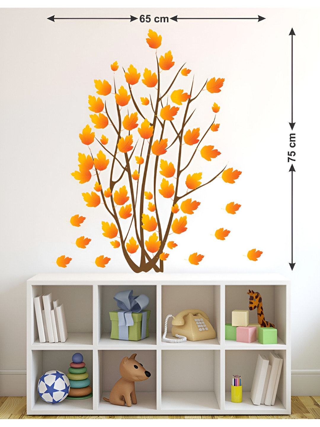 LANSTICK Matte Finish Tree wall sticker
