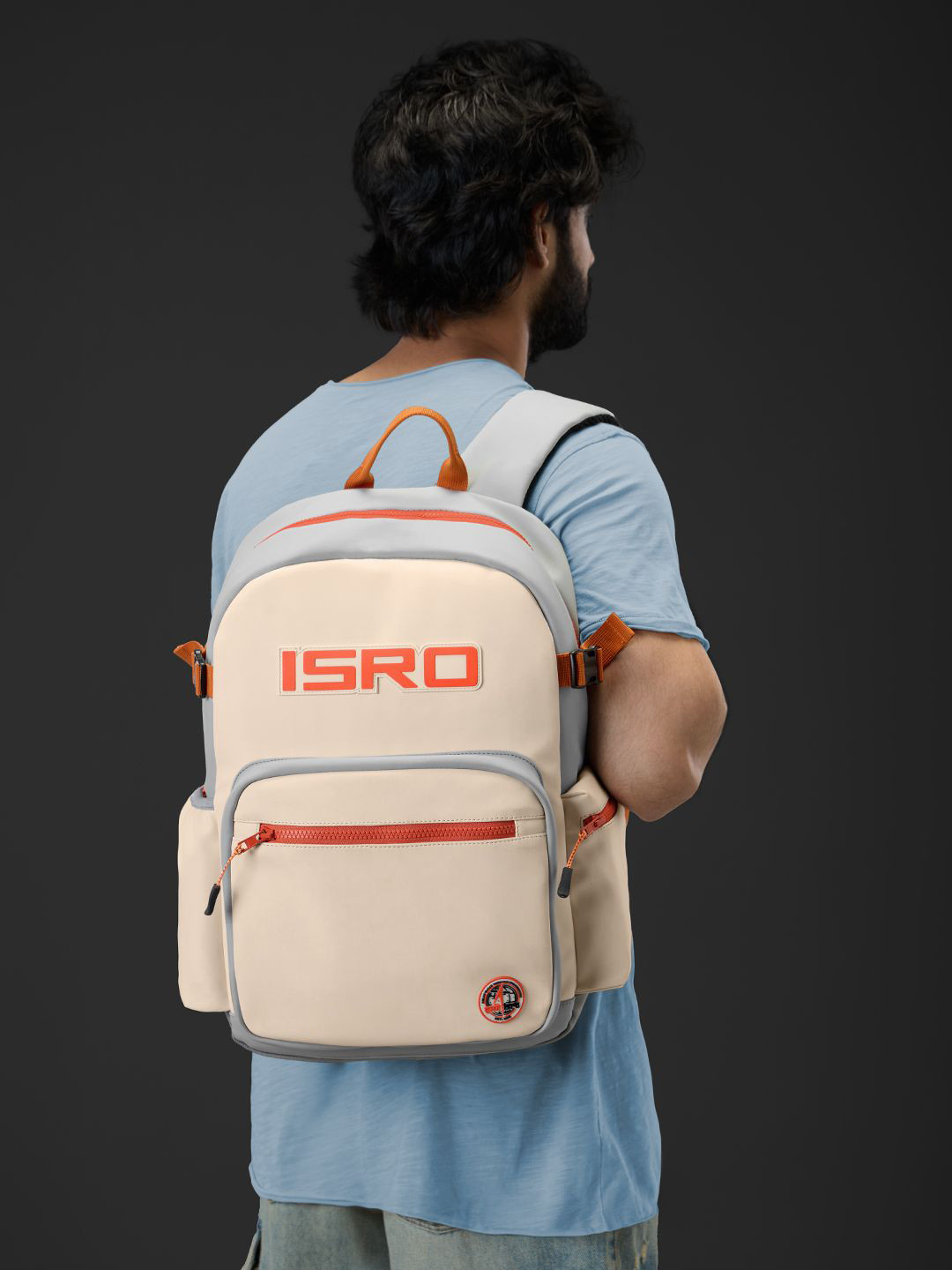 The Souled Store Galaxy Gear Men Typography Backpack