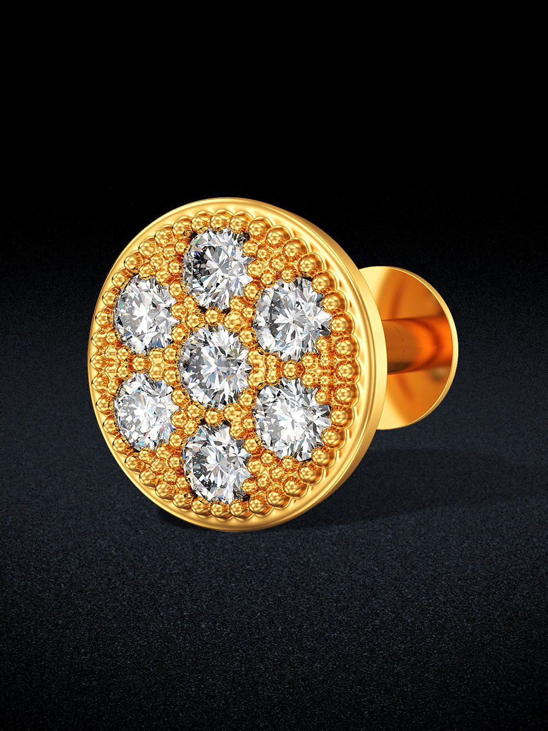 Joyalukkas Dazzling Gold Nosepin