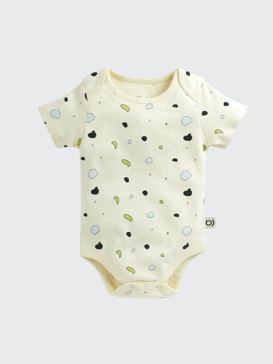 SPROG COLLECTION Pack Of 1 Infant Boys Printed Round Neck Rock Rompers