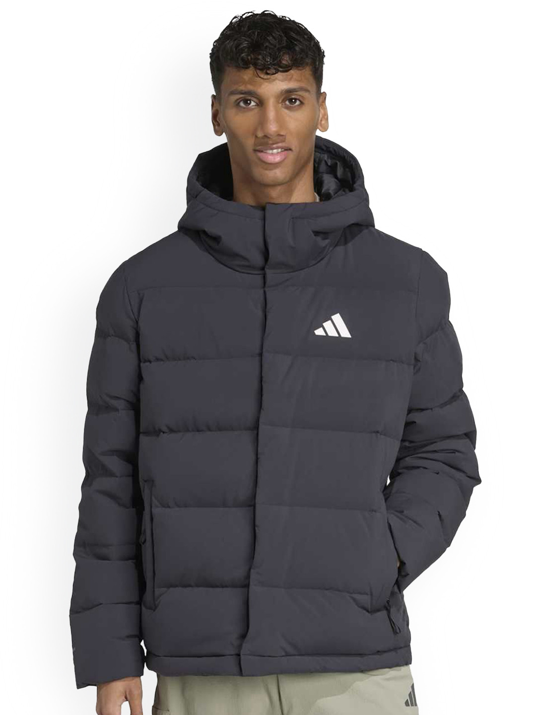 ADIDAS Helionic Climawarm Hooded Down Jacket