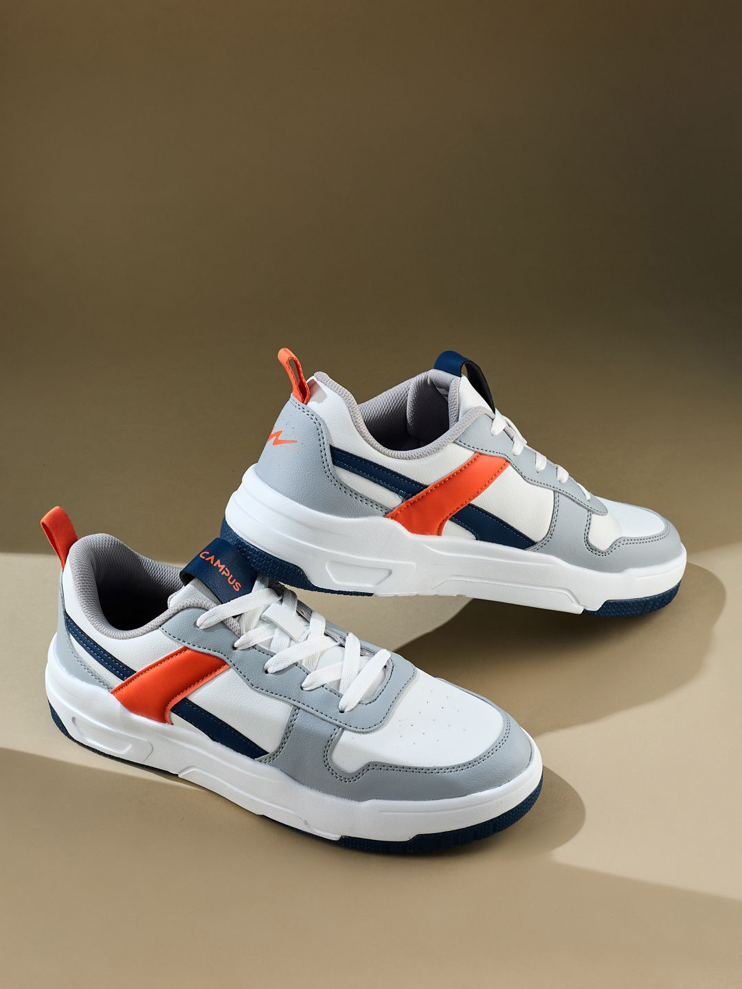 Campus Men OG-39 Colourblocked PU Sneakers