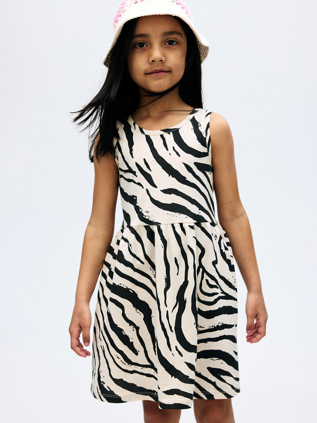 H&M Patterned Cotton Dress