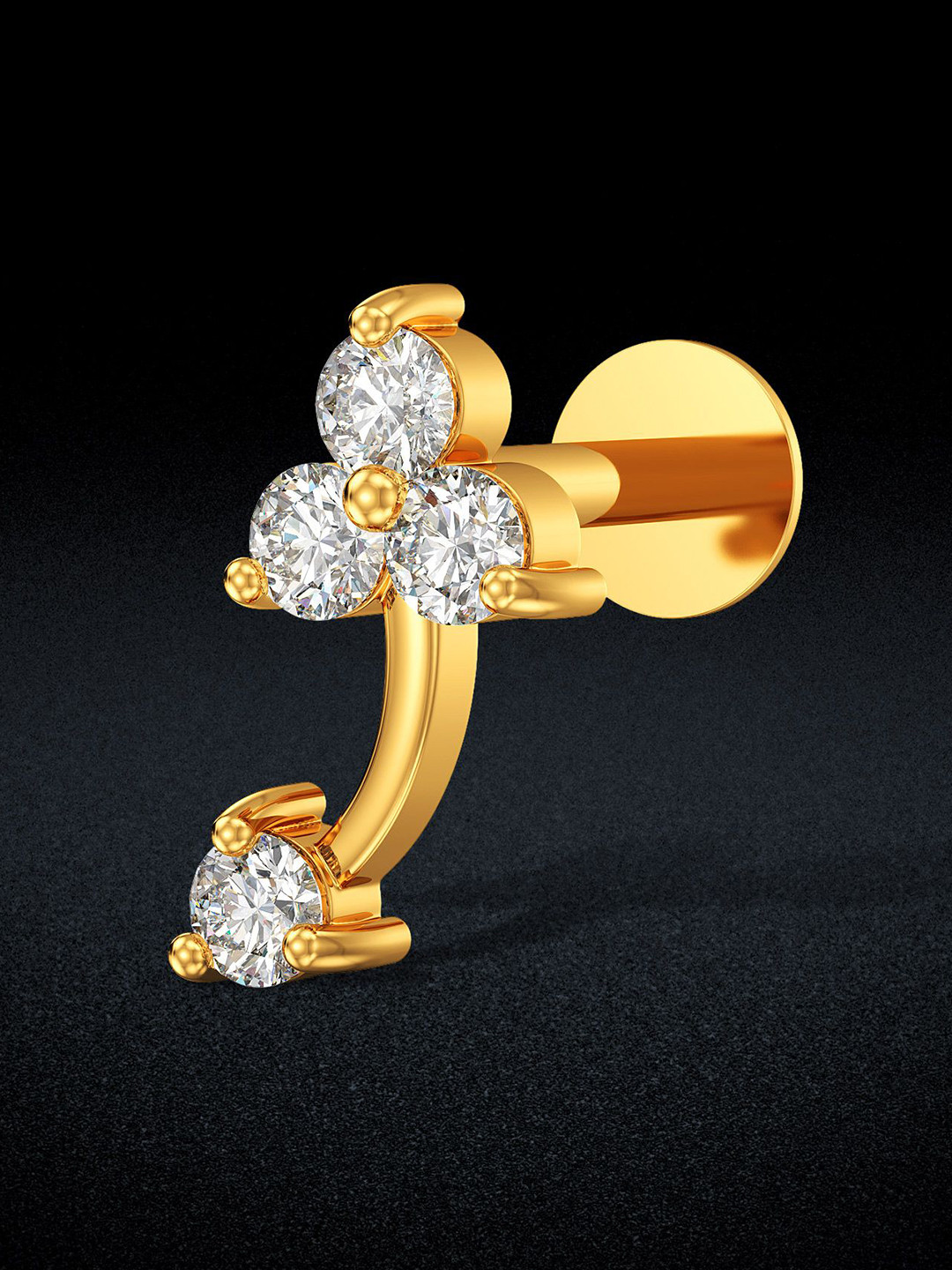 Joyalukkas Shining Starburst Nosepin