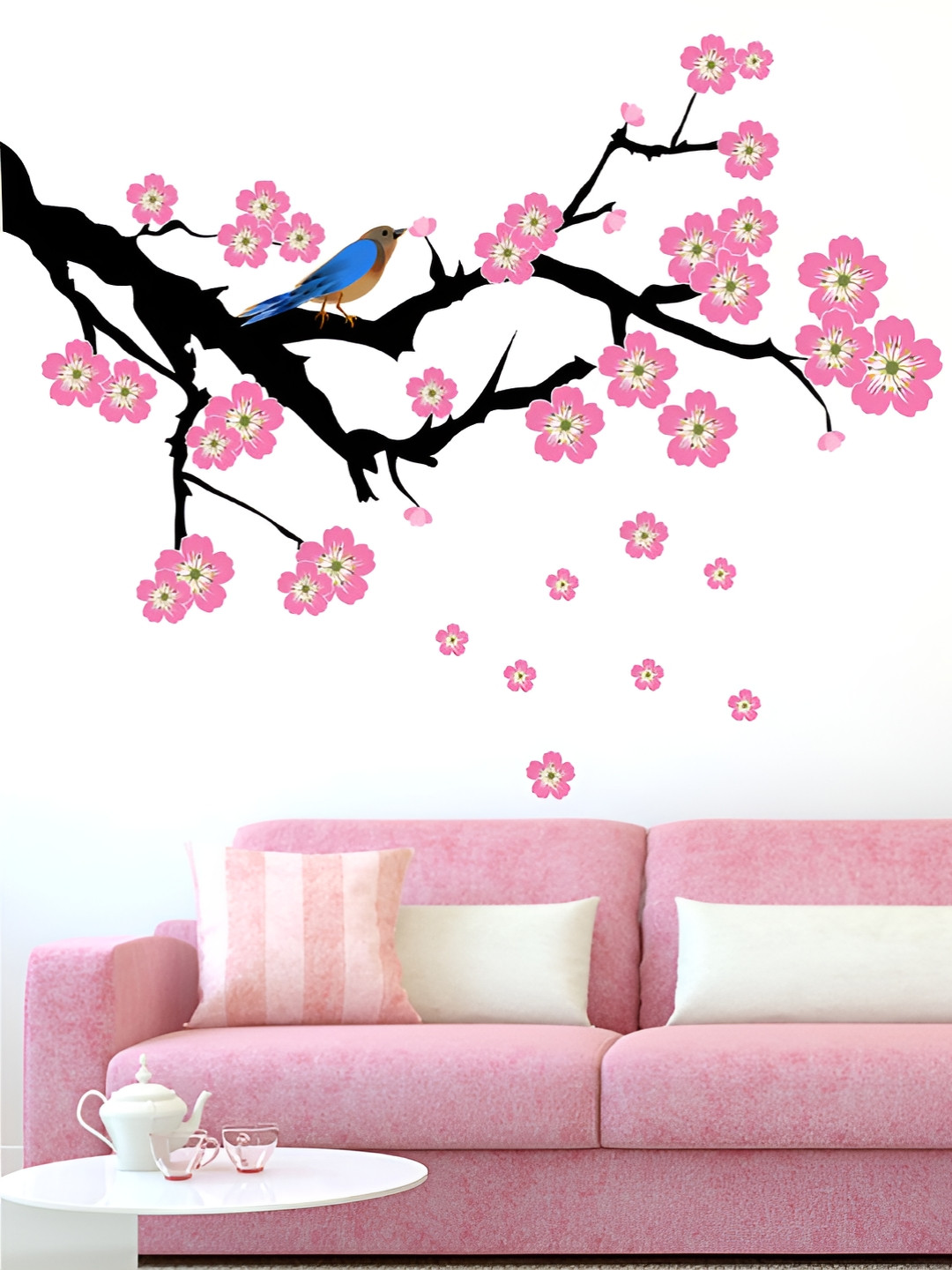 LANSTICK Tree With Bird Wall Sticker