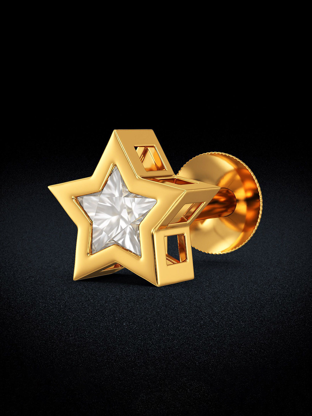 Joyalukkas Celestial Gold Nosepin