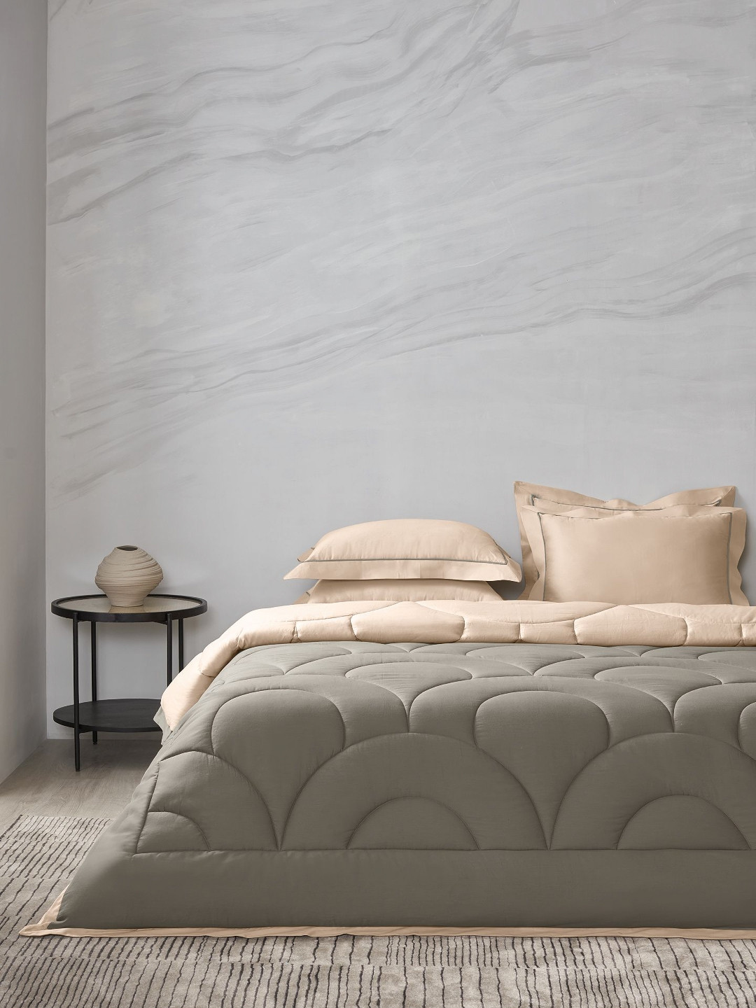 SANSAAR A DDECOR BRAND LIVE CONSCIOUSLY Cotton 4 Piece Double Extra Large Bedding Set