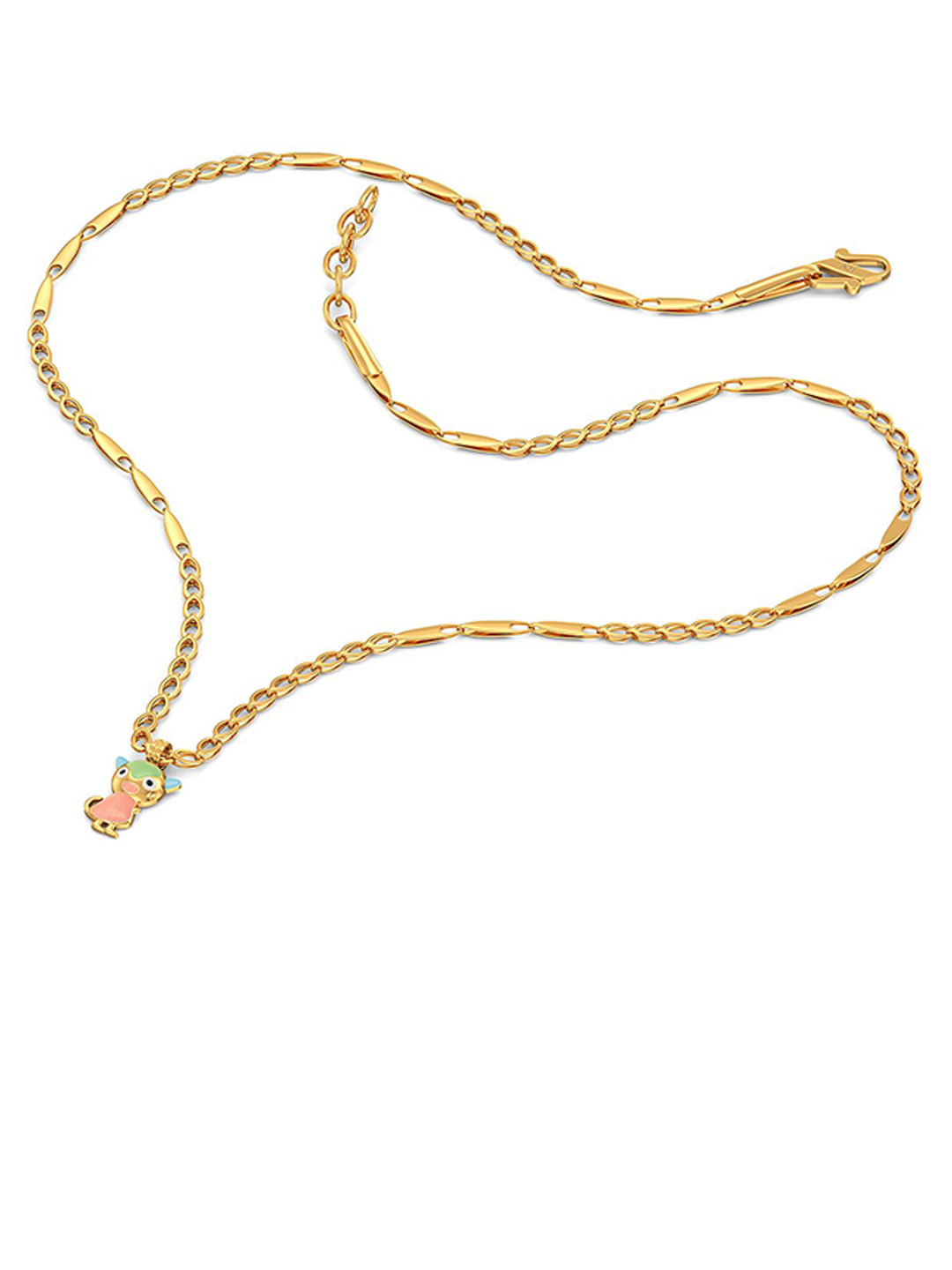 Joyalukkas Girls 22KT Adorable Gold Necklace 6.938 g