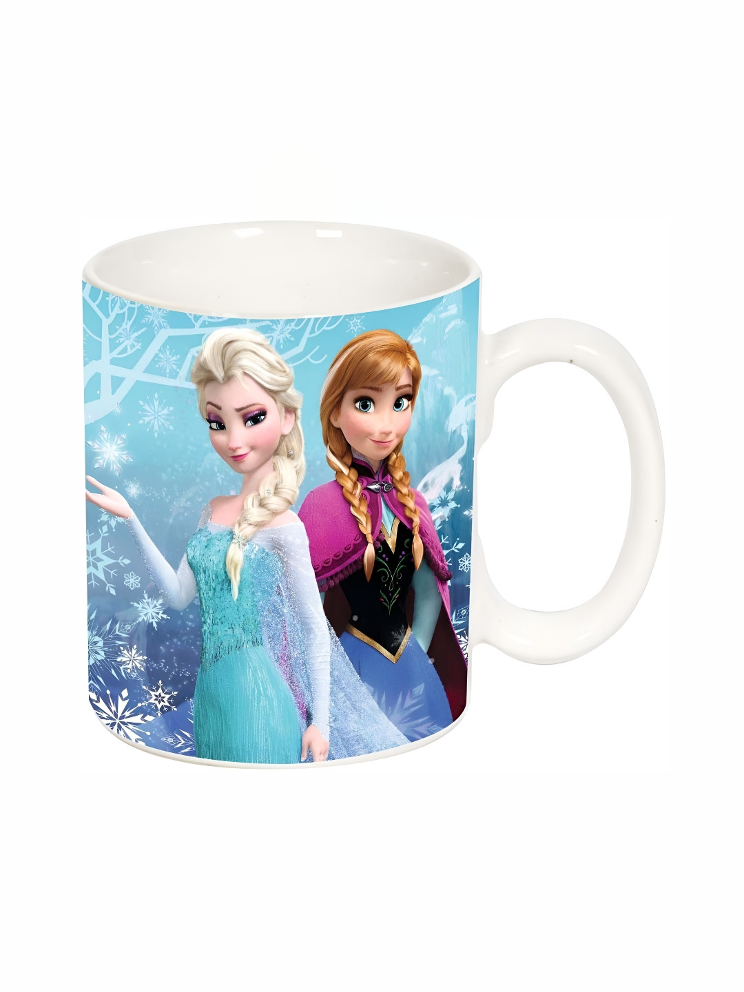 Mr UVD Blue & Purple Graphic Printed Glossy Ceramic Mug 350 ml