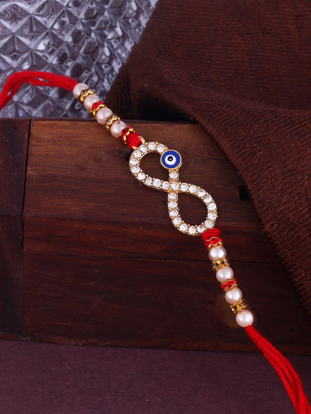 Vighnaharta Infinity Symbol Thread Rakhi